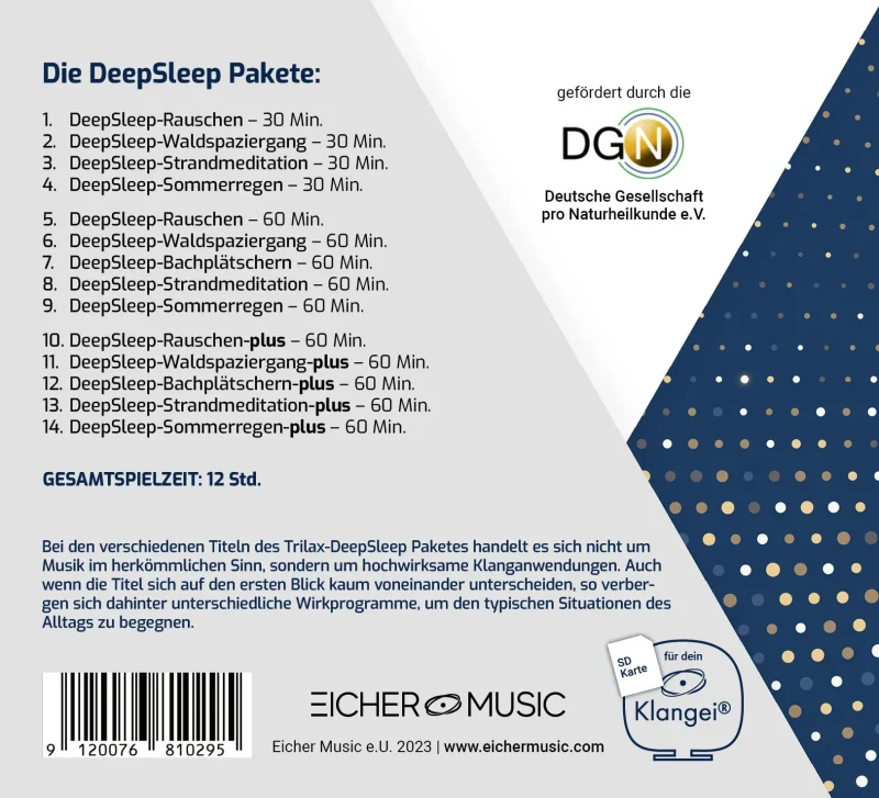 Klangei® next -TRILAX Deep Sleep Set – Bild 2