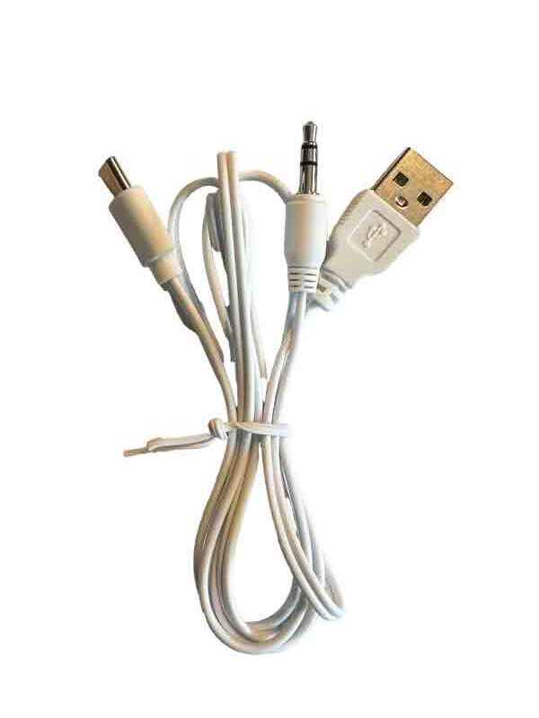 Lade und Audiokabel USB auf Mini-USB